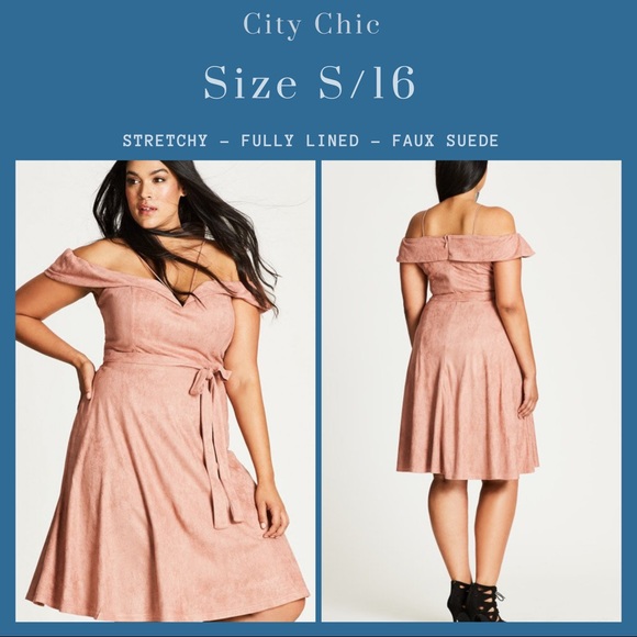 City Chic Dresses & Skirts - City Chic Ooh La La Fit & Flare Dress